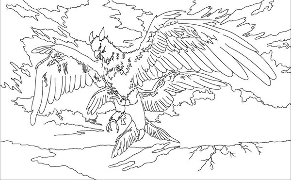 Изображение товара Раскраска Эксмо Волшебные существа мира Гарри Поттера, мягкая обложка