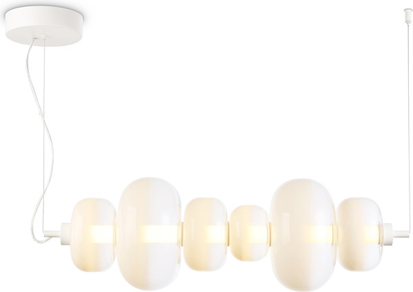 Изображение товара Потолочный светильник Ambrella LH11071 WH/FR (белый/белый матовый)