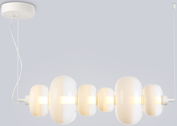 Изображение товара Потолочный светильник Ambrella LH11071 WH/FR (белый/белый матовый)