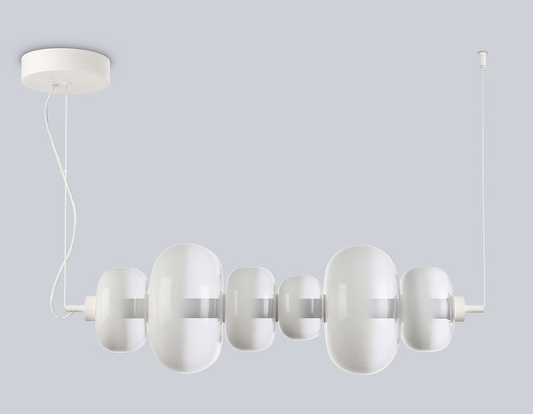 Изображение товара Потолочный светильник Ambrella LH11071 WH/FR (белый/белый матовый)