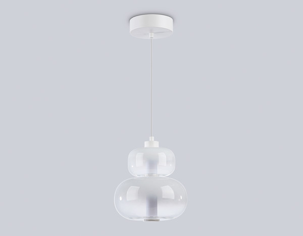 Изображение товара Потолочный светильник Ambrella LH11051 WH/FR (белый/белый матовый)