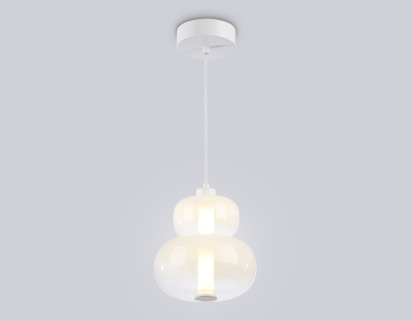 Изображение товара Потолочный светильник Ambrella LH11051 WH/FR (белый/белый матовый)