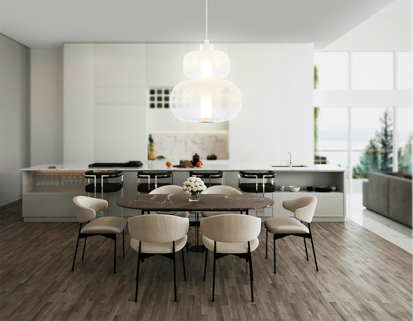 Изображение товара Потолочный светильник Ambrella LH11051 WH/FR (белый/белый матовый)