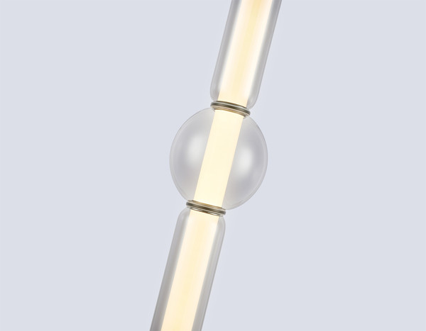 Изображение товара Потолочный светильник Ambrella LH11023 BK/SM (черный/дымчатый)