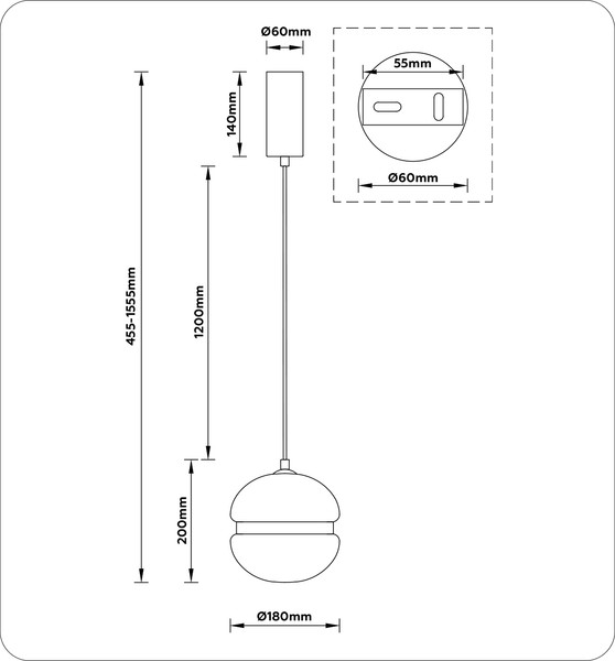 Изображение товара Потолочный светильник Ambrella LH11001 GD/FR (золото/белый матовый)