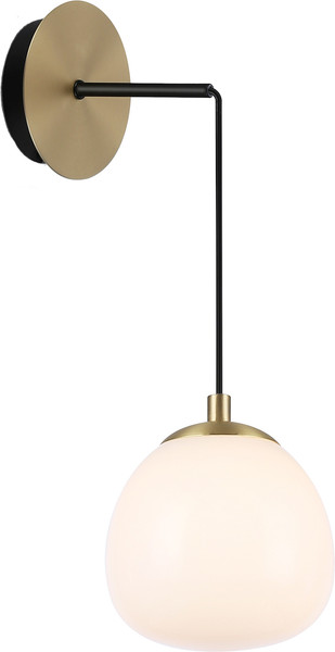 Изображение товара Светильник Ambrella LH51005 SGD/BK/FR (золотой песок/черный/белый матовый)