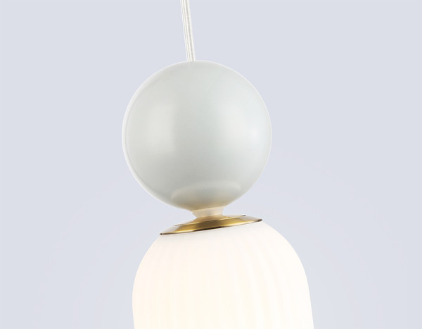 Изображение товара Светильник Ambrella LH53108 BS/GR/FR (латунь/серый/белый матовый)