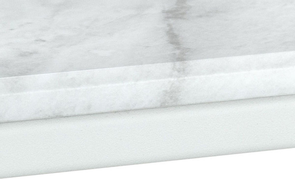 Изображение товара Комплект журнальных столиков Мебелик МеталлАрт М002 (белый мрамор/белый)