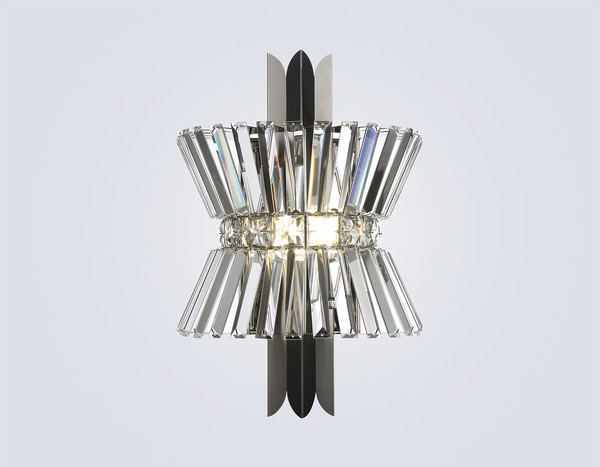 Изображение товара Светильник Ambrella LH41032/2 BK/CL (черный/прозрачный)