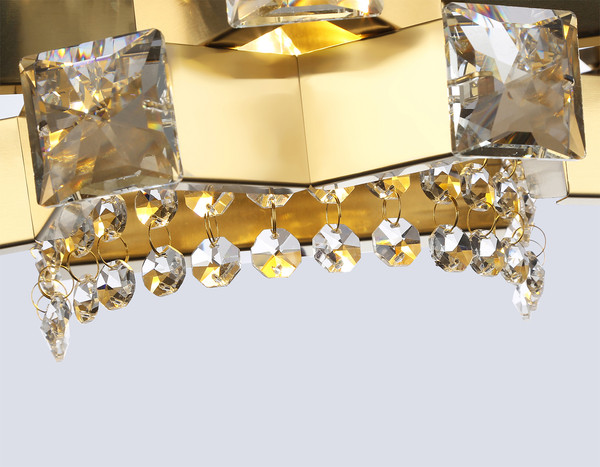 Изображение товара Светильник Ambrella LH41014/2 BS/CL (латунь/прозрачный)