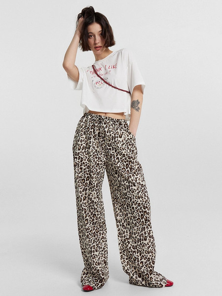 Изображение товара Штаны Mark Formelle 182511 (р.170-90, крупный леопард)
