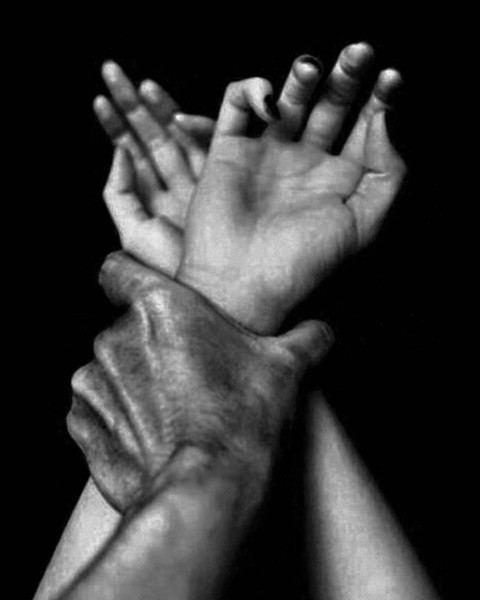 Изображение товара Картина по номерам Молли Страсть прикосновения 40x50 / HR0494