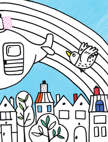 Изображение товара Раскраска АСТ Транспорт, мягкая обложка (Денисова Людмила)