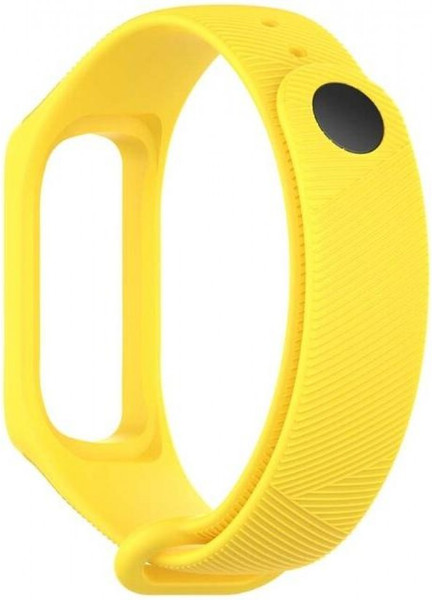 Ремешок для фитнес-трекера Rumi Силиконовый для Samsung Galaxy Fit e (желтый) — фото 5
