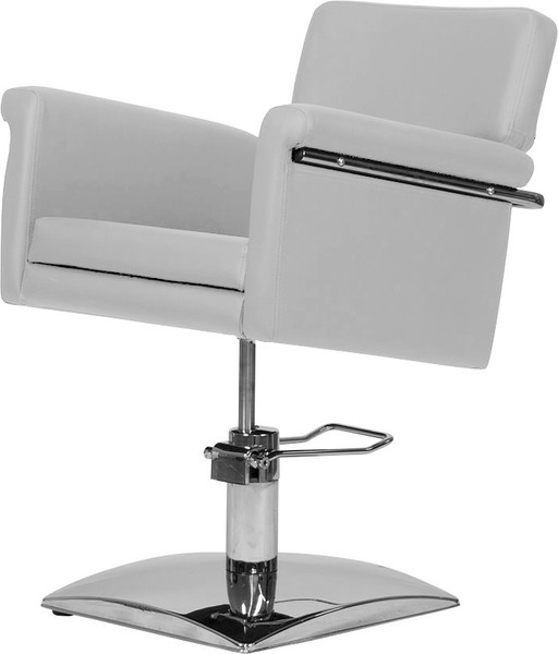 Изображение товара Кресло парикмахерское Элеганс МД-77А (белый матовый, съемная подушка сиденья)