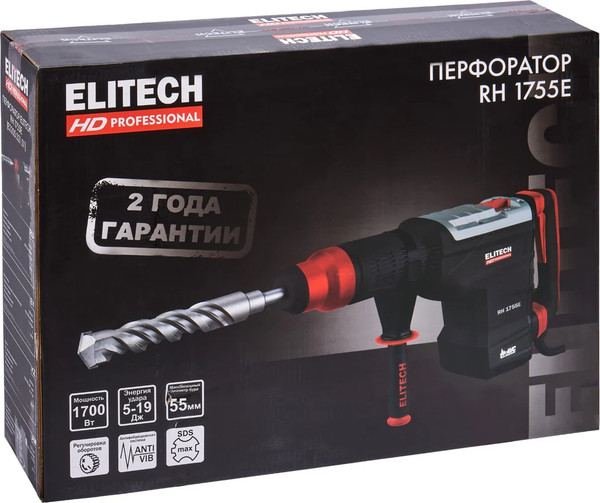 Изображение товара Перфоратор Elitech RH 1755E / 204002