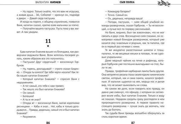 Изображение товара Книга Эксмо Сын полка, твердая обложка (Катаев Валентин)