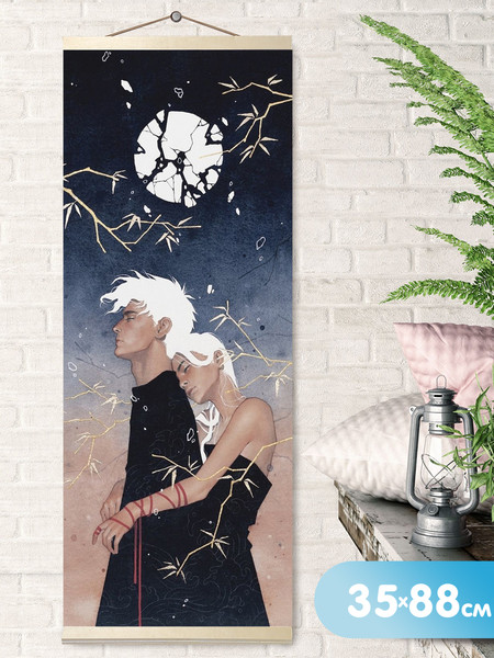 Изображение товара Картина по номерам Молли Подлунный мир 35x88 / HRP0007