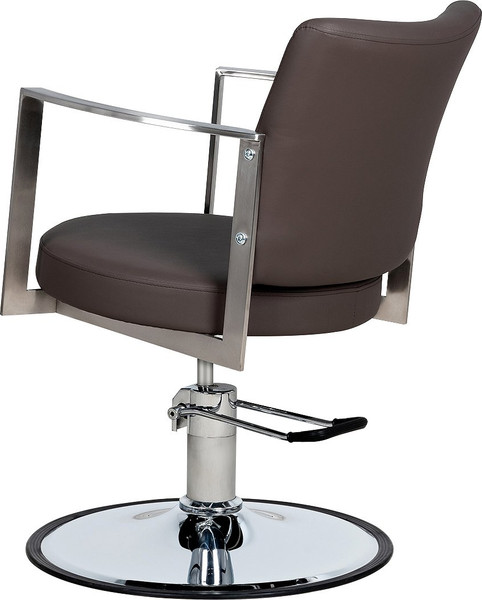 Изображение товара Кресло парикмахерское Элеганс Хилтон (коричневый №125)