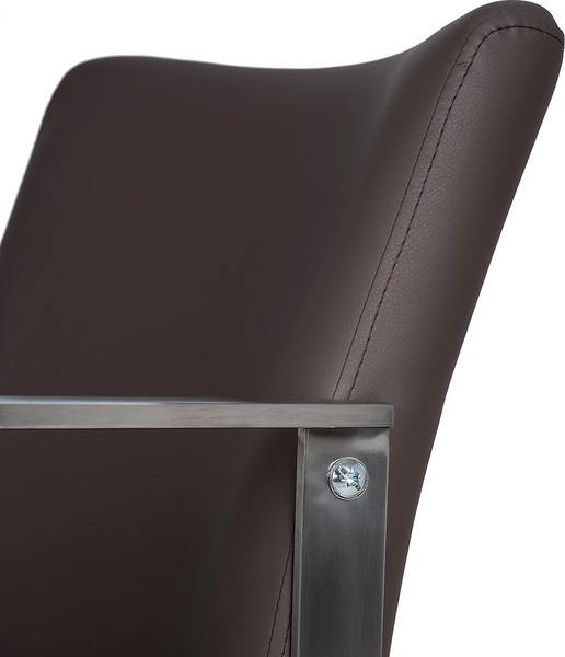 Изображение товара Кресло парикмахерское Элеганс Хилтон (коричневый №125)