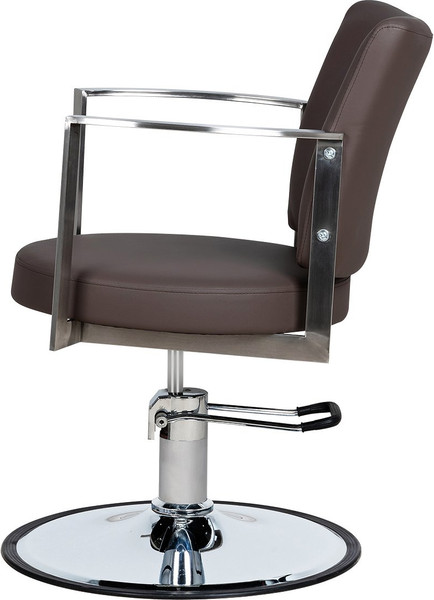 Изображение товара Кресло парикмахерское Элеганс Хилтон (коричневый №125)