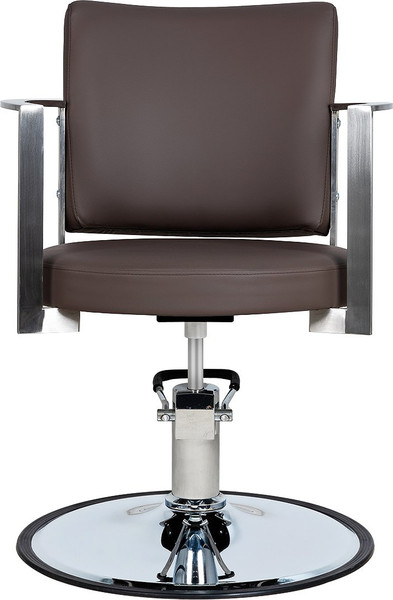 Изображение товара Кресло парикмахерское Элеганс Хилтон (коричневый №125)