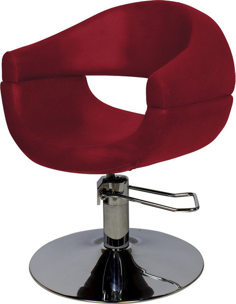Изображение товара Кресло парикмахерское Элеганс МД-108 (красный №4)