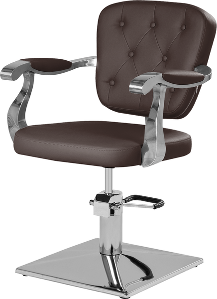 Изображение товара Кресло парикмахерское Элеганс Модесто (коричневый №125)