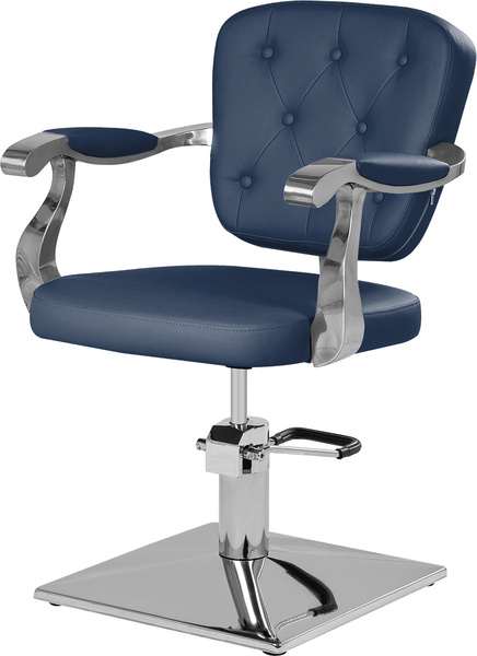Изображение товара Кресло парикмахерское Элеганс Модесто (синий №20)