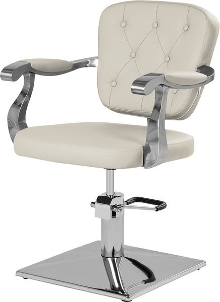 Изображение товара Кресло парикмахерское Элеганс Модесто (слоновая кость)