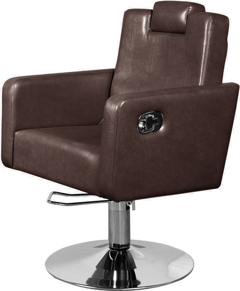 Изображение товара Кресло парикмахерское Элеганс МД-166 (коричневый №125)