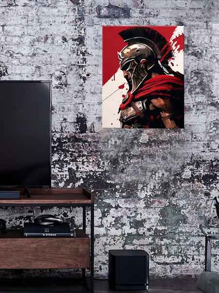 Изображение товара Картина по номерам Молли Римский легионер 40x50 / HR0637