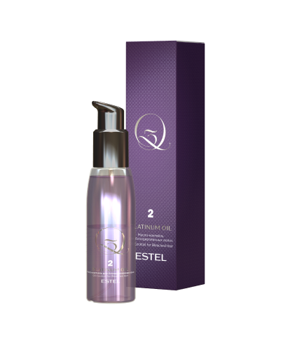 Изображение товара Масло для волос Estel Q3 Platinum Oil для блондированных волос (100мл)