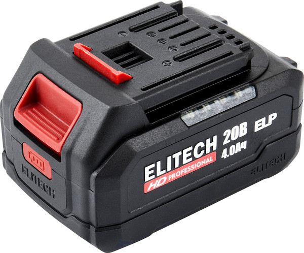 Изображение товара Аккумулятор для электроинструмента Elitech 20V 4.0 Ah RCB 2040S E0911.091.00 / 205871