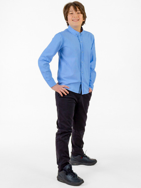 Изображение товара Рубашка детская Isee UN-72856B (р.34, голубой)