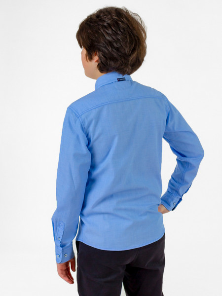 Изображение товара Рубашка детская Isee UN-72856B (р.34, голубой)