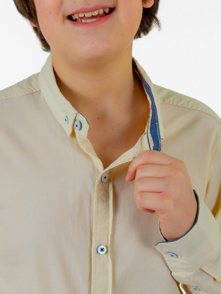 Изображение товара Рубашка детская Isee UN-72856B (р.36, лимонный)