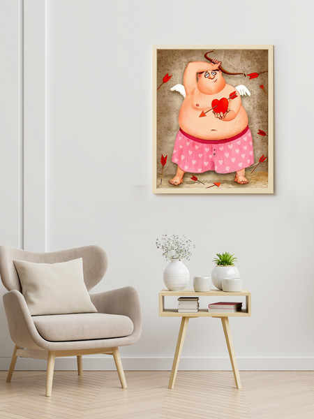 Изображение товара Картина по номерам Молли Лечу к тебе, родная! 40x50 / HR0671