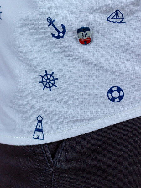 Изображение товара Рубашка детская Isee UN-72857B (р.40, белый)