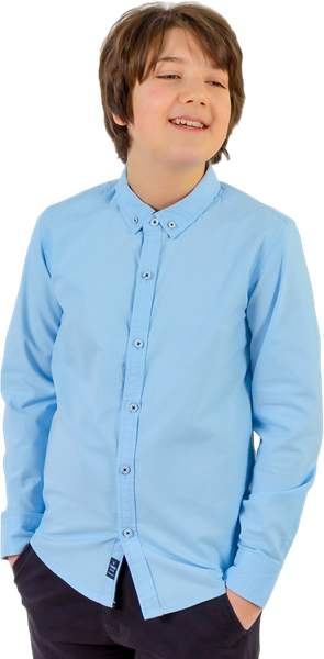 Изображение товара Рубашка детская Isee UN-72860B (р.34, голубой)