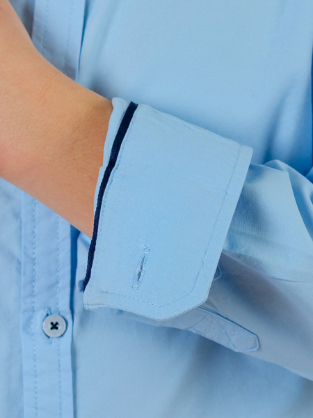 Изображение товара Рубашка детская Isee UN-72860B (р.34, голубой)