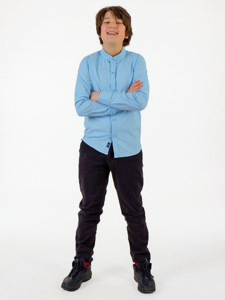 Изображение товара Рубашка детская Isee UN-72860B (р.38, голубой)