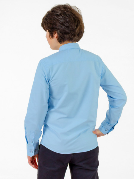 Изображение товара Рубашка детская Isee UN-72860B (р.38, голубой)