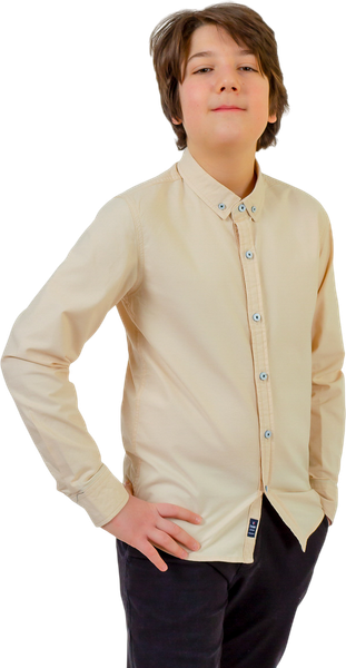 Изображение товара Рубашка детская Isee UN-72860B (р.36, бежевый)