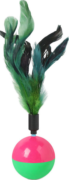 Изображение товара Игрушка для кошек Dogman Неваляшка Мячик (20x5.5см)