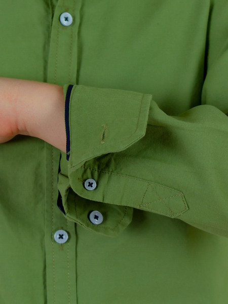 Изображение товара Рубашка детская Isee UN-72860B (р.38, зеленый)