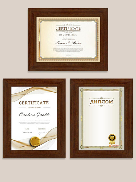 Изображение товара Рамка Декарт 21x30 8С2186 (коричневый)