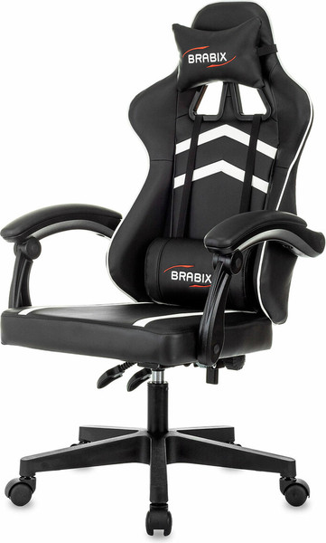 Изображение товара Кресло геймерское Brabix GM-123 / 533191 (черный/белый)