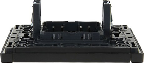 Изображение товара Декоративная заглушка для розетки IEK Forte&Piano FP-PL10-K02 (черный)