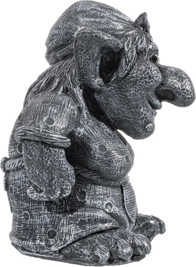 Изображение товара Фигурка для сада Elan Gallery Тролль Петровна / 140392 (серый)